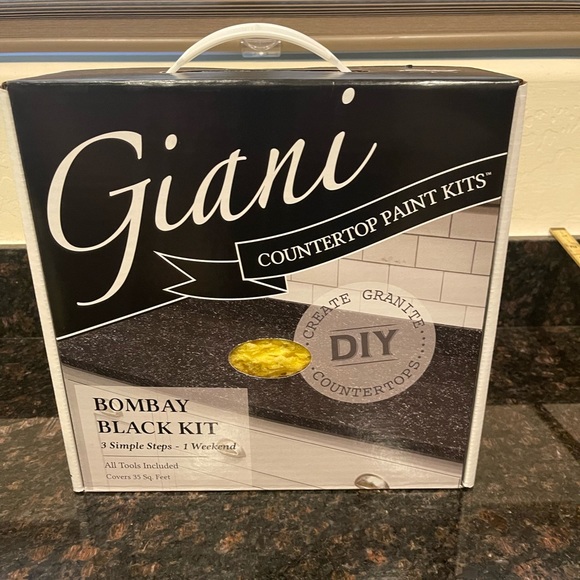 Kitchen Giani Countertop Paint Kit Bombay Black Poshmark